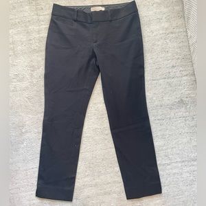 Banana republic low rise black trouser pants